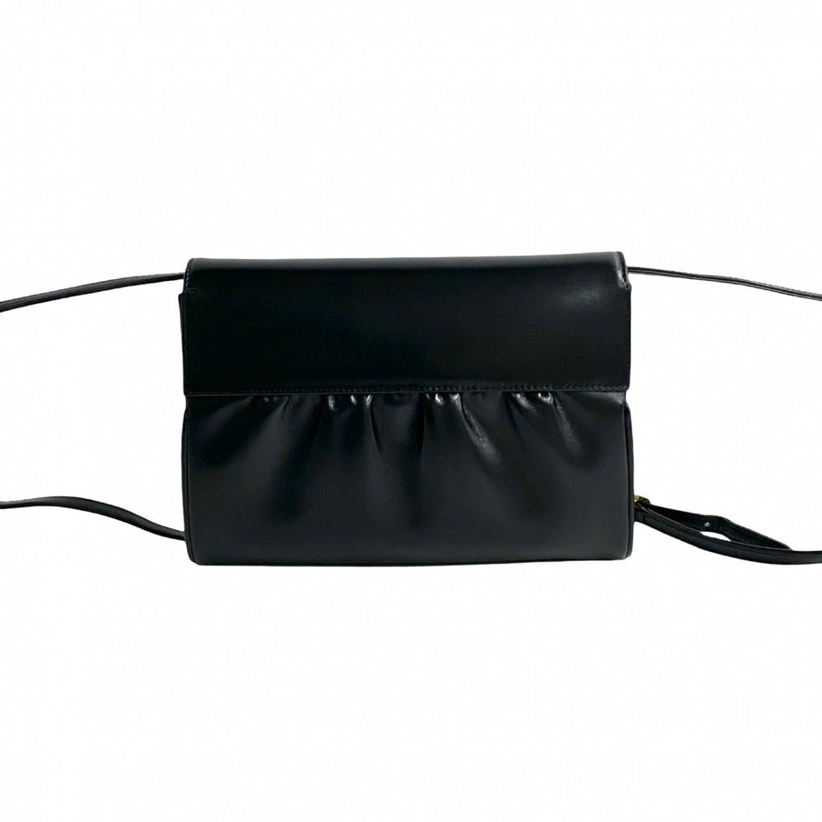 GUCCI Shoulder Bag leather black