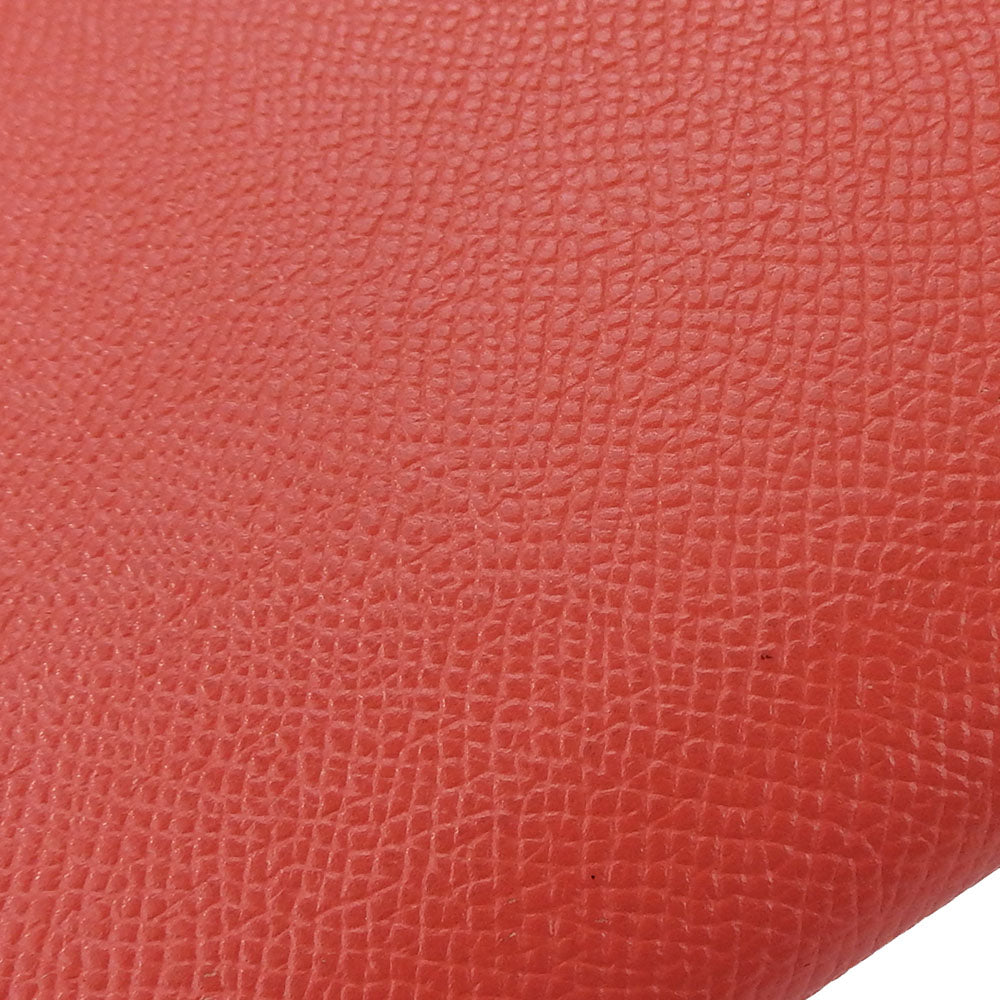 HERMES Long Wallet Purse Epsom Pink type Azap Long Silk Inn Women Used