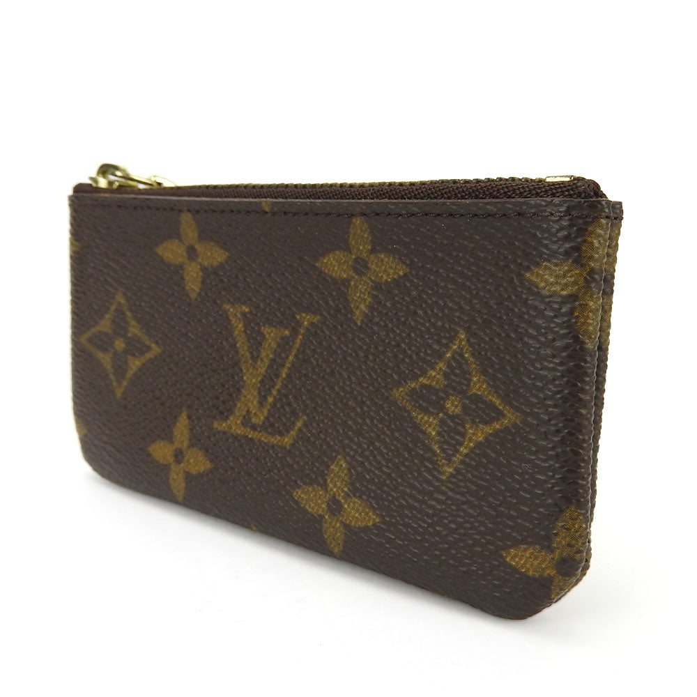 LOUIS VUITTON Coin case M62650 Monogram Brown Pochette Kle