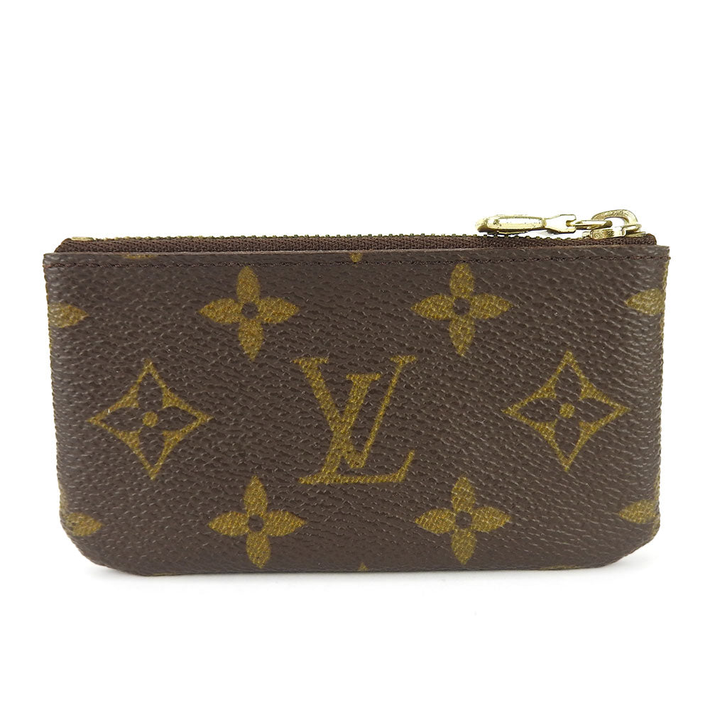 LOUIS VUITTON Coin case M62650 Monogram Brown Pochette Kle
