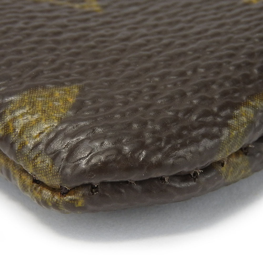 LOUIS VUITTON Coin case M62650 Monogram Brown Pochette Kle