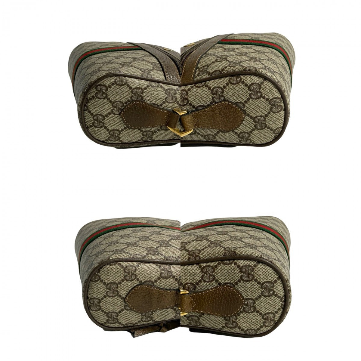 GUCCI Shoulder Bag leather Brown Sherry line