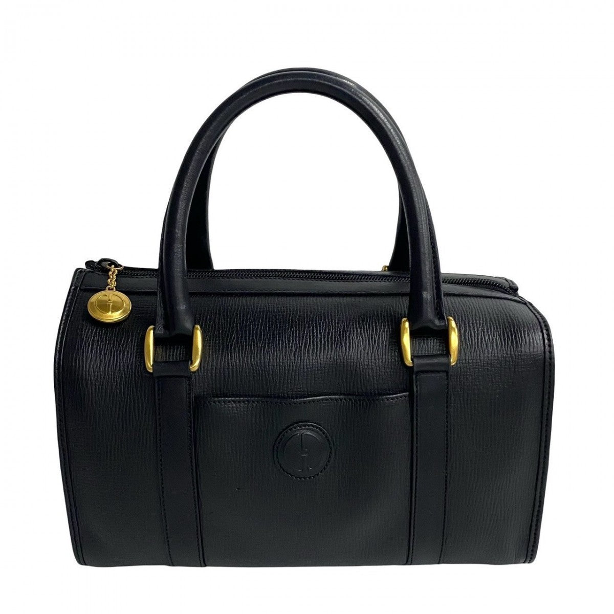 GUCCI Handbag leather black