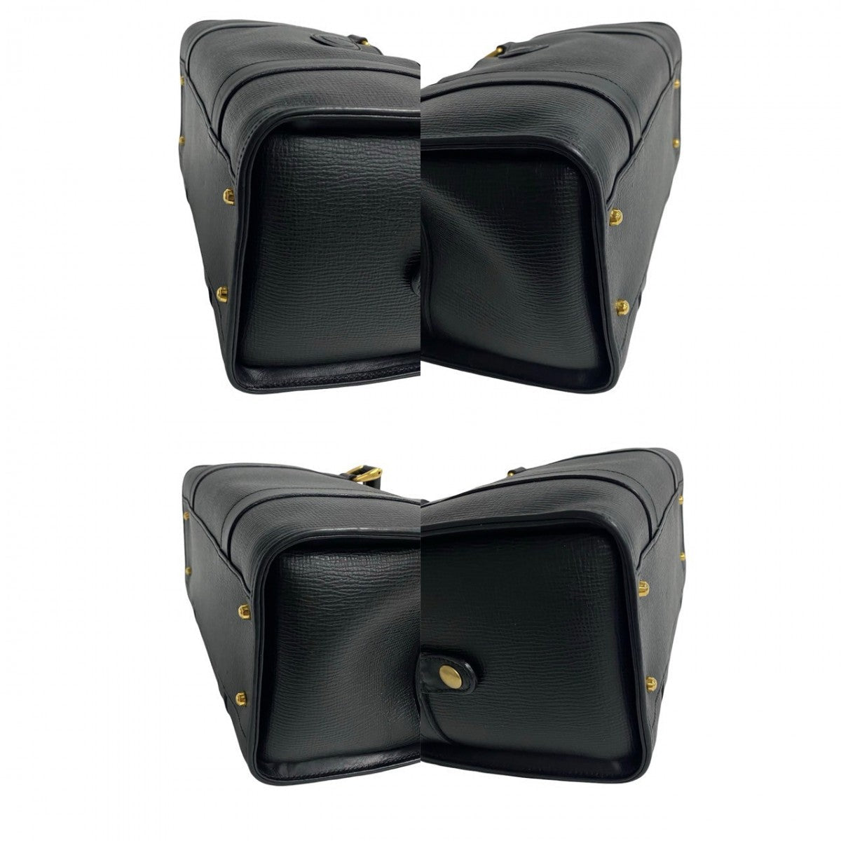 GUCCI Handbag leather black