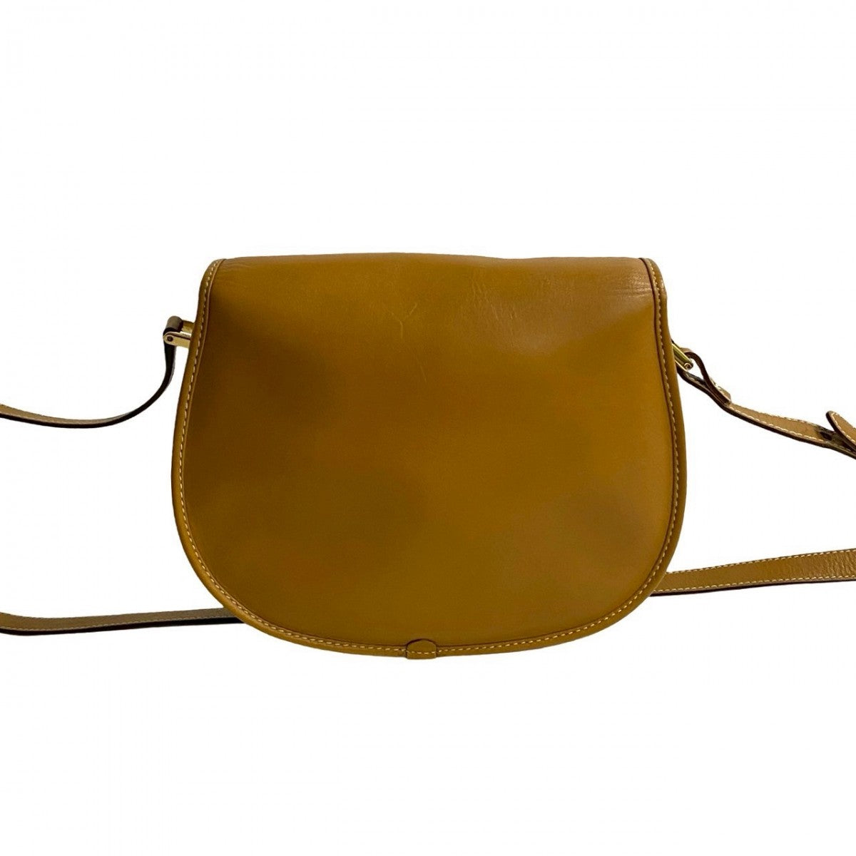 GUCCI Shoulder Bag leather Brown