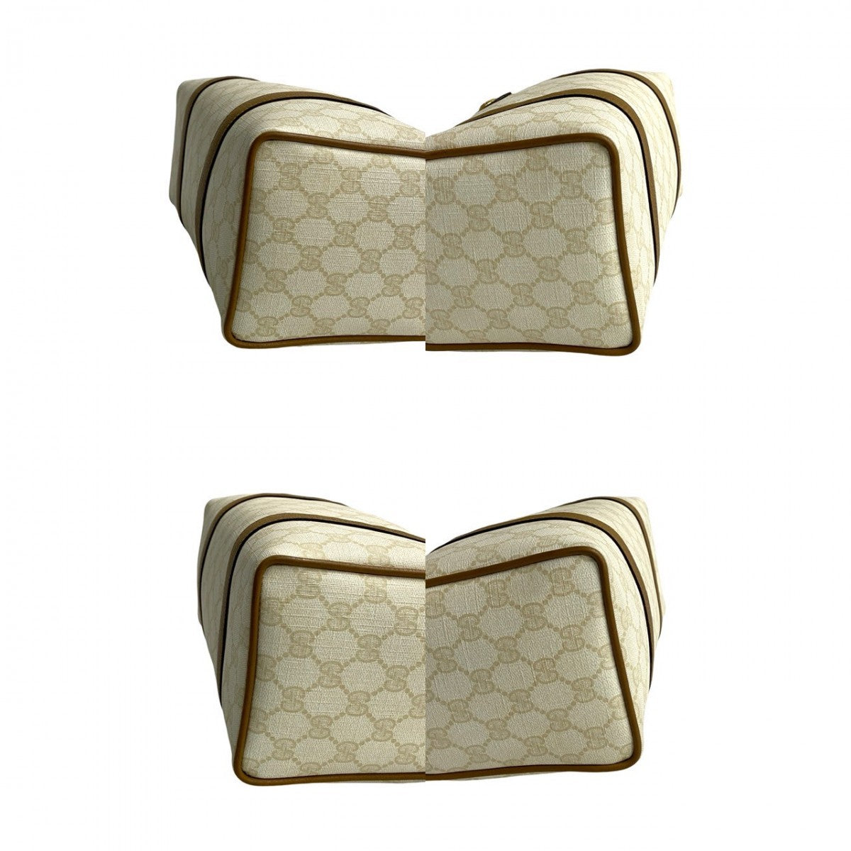 GUCCI Handbag leather white Old Gucci