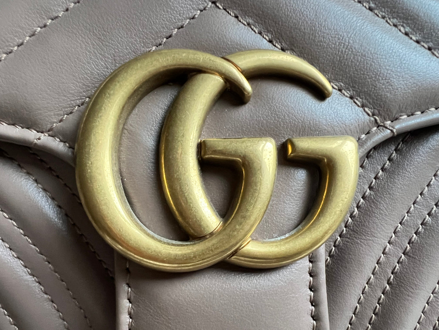 Gucci GG Dusty Pink Marmont Small Shoulder Bag (RRP £2070)