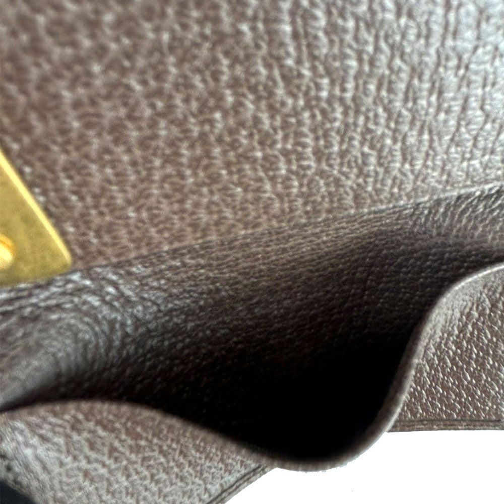 GUCCI Key case Key holder  603732 GG Supreme canvas, leather beige Off deer unisex(Unisex) Used