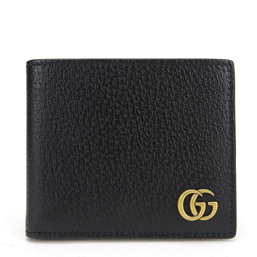 GUCCI Bill Compartment 428726 leather black unisex(Unisex) Used