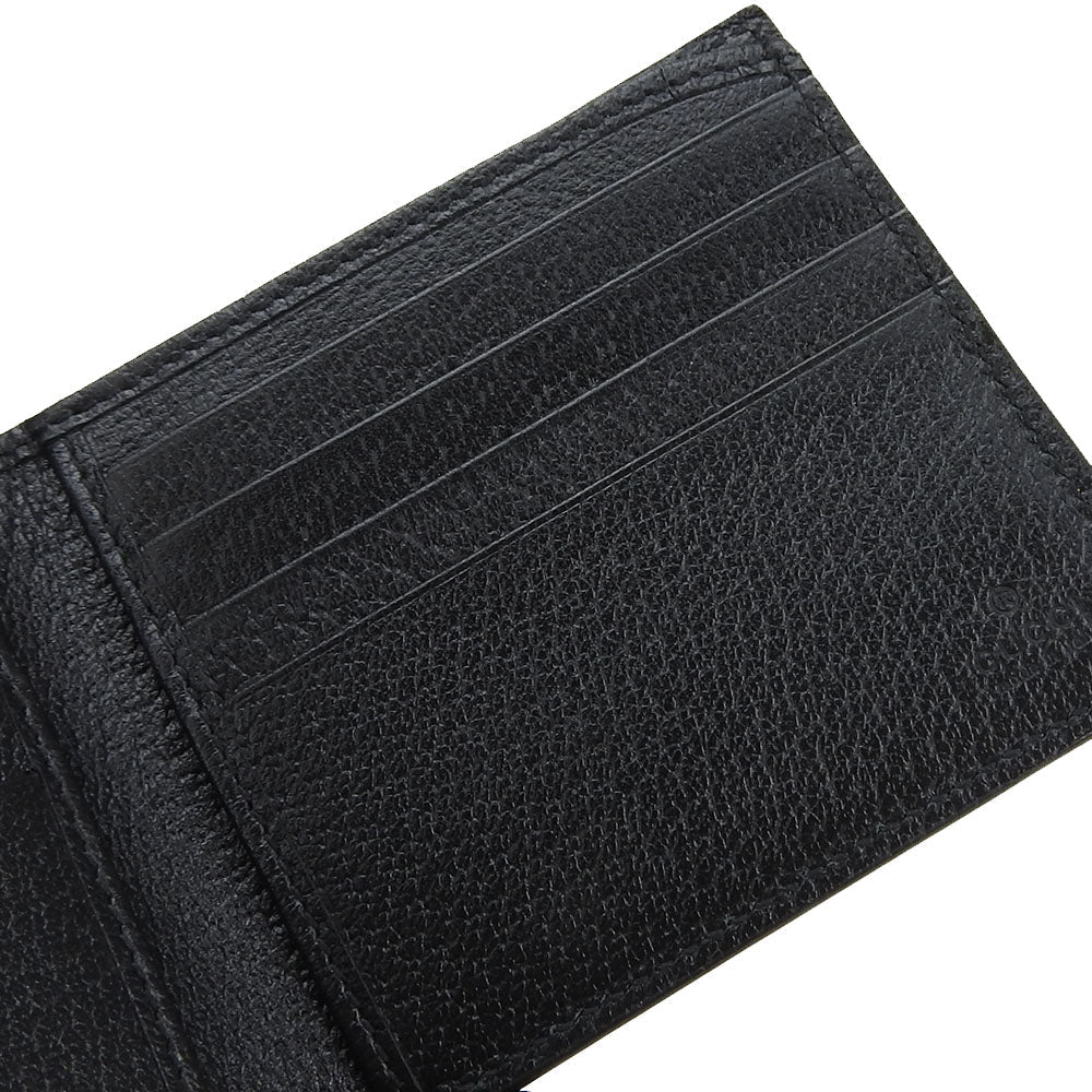 GUCCI Bill Compartment 428726 leather black unisex(Unisex) Used