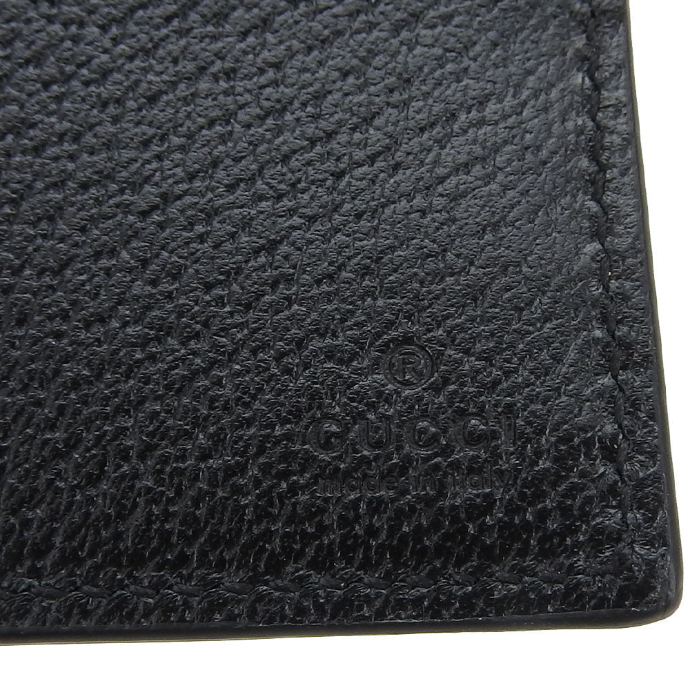 GUCCI Bill Compartment 428726 leather black unisex(Unisex) Used