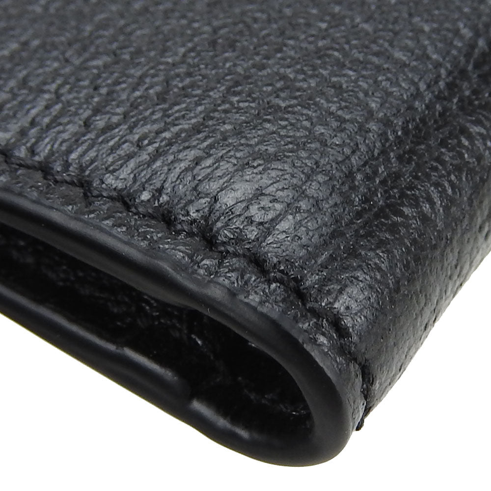 GUCCI Bill Compartment 428726 leather black unisex(Unisex) Used