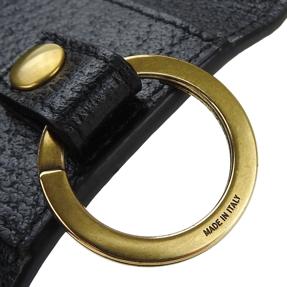 GUCCI Key case Key holder  435305 leather black unisex(Unisex) Used
