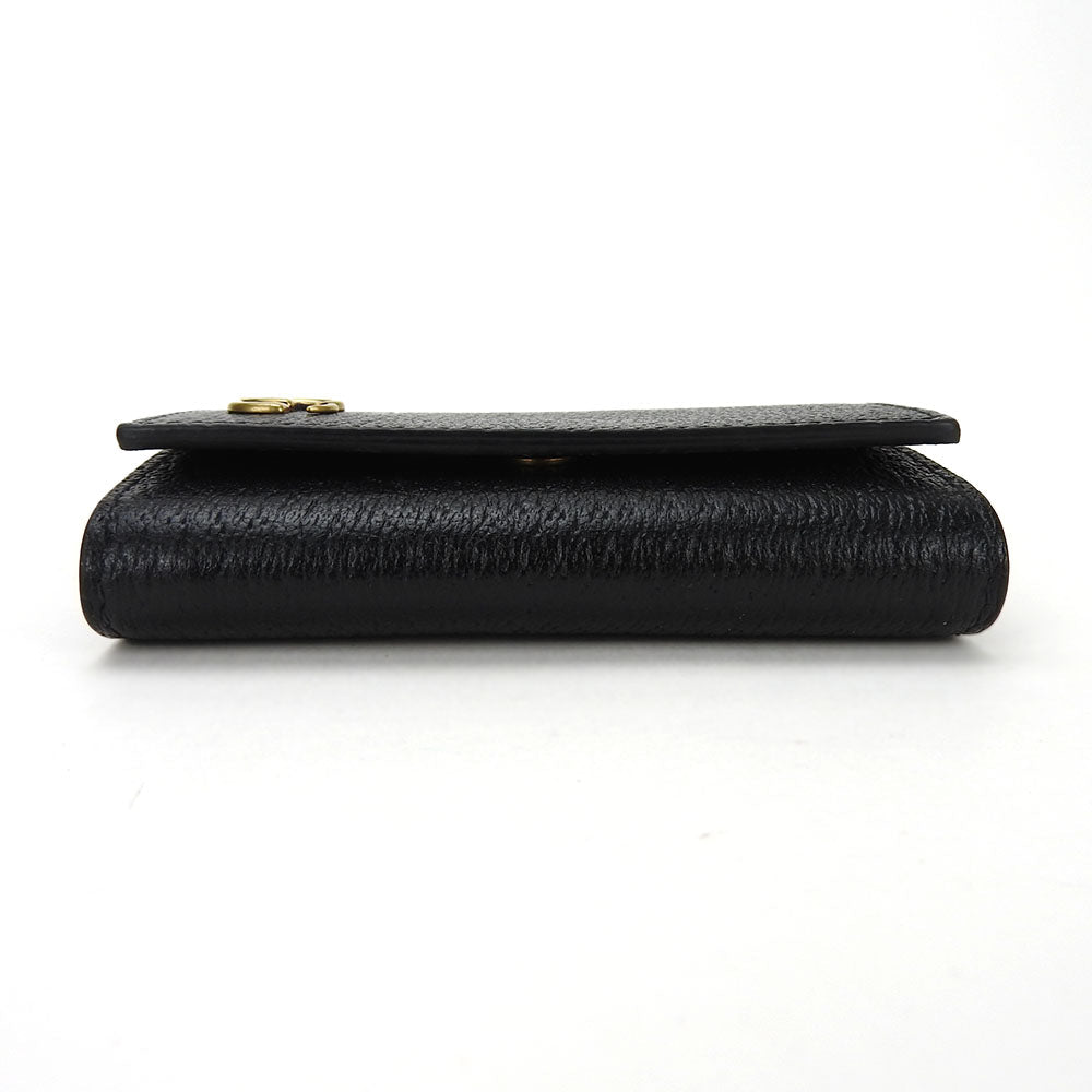 GUCCI Key case Key holder  435305 leather black unisex(Unisex) Used