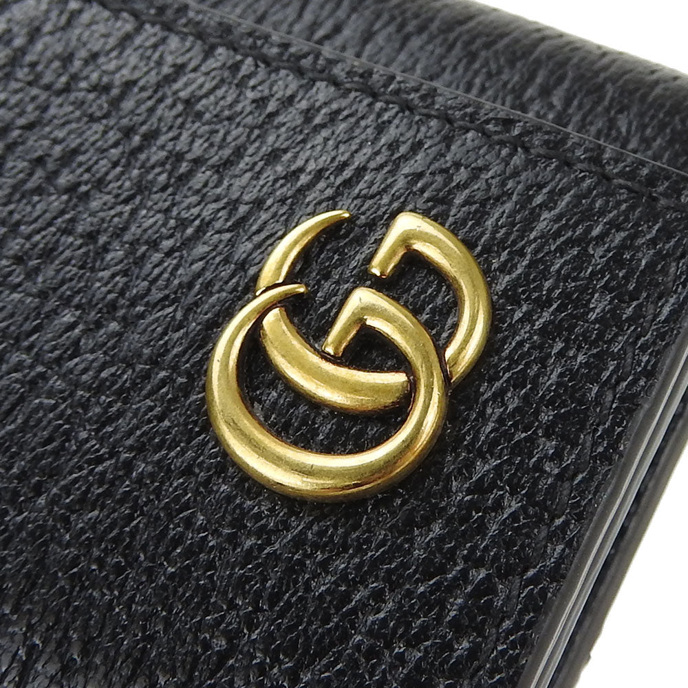 GUCCI Key case Key holder  435305 leather black unisex(Unisex) Used