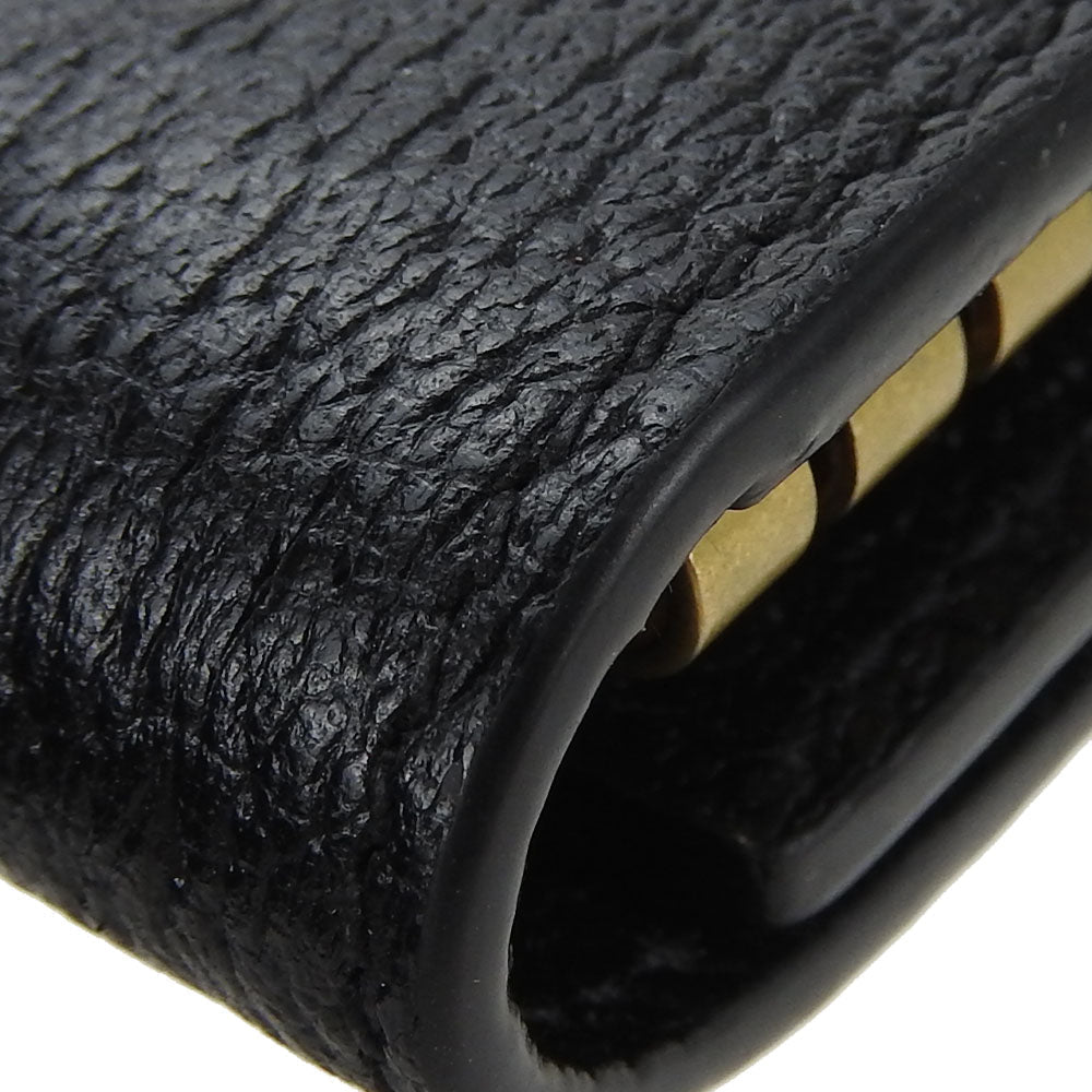 GUCCI Key case Key holder  435305 leather black unisex(Unisex) Used