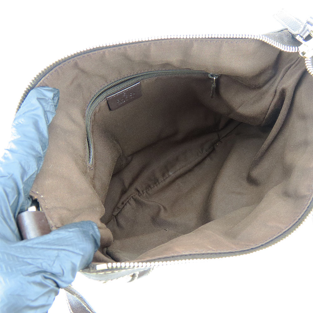 GUCCI Shoulder Bag 203257 GG canvas beige Abbey unisex(Unisex) Used