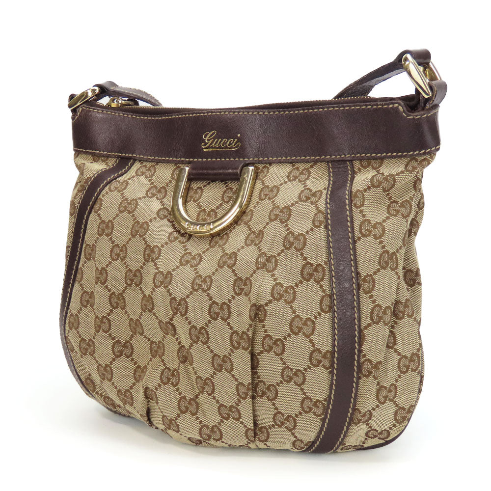 GUCCI Shoulder Bag 203257 GG canvas beige Abbey unisex(Unisex) Used