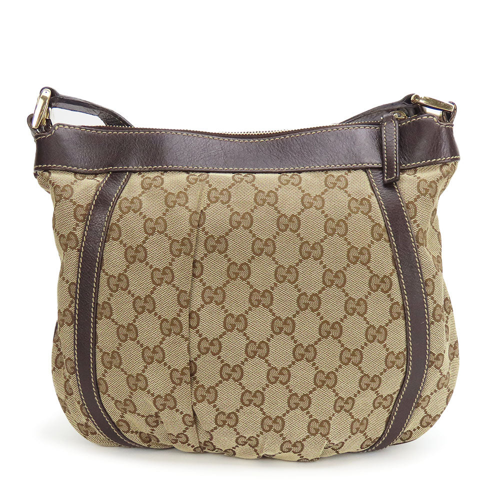 GUCCI Shoulder Bag 203257 GG canvas beige Abbey unisex(Unisex) Used