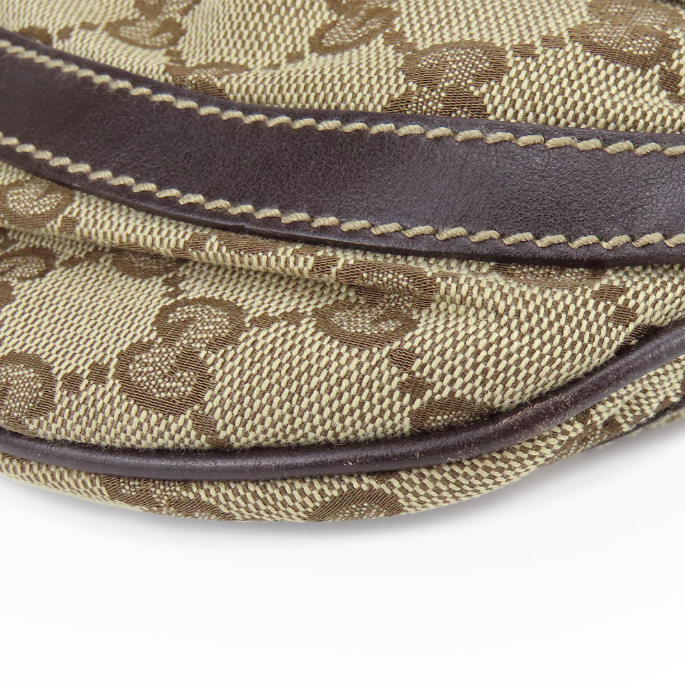 GUCCI Shoulder Bag 203257 GG canvas beige Abbey unisex(Unisex) Used