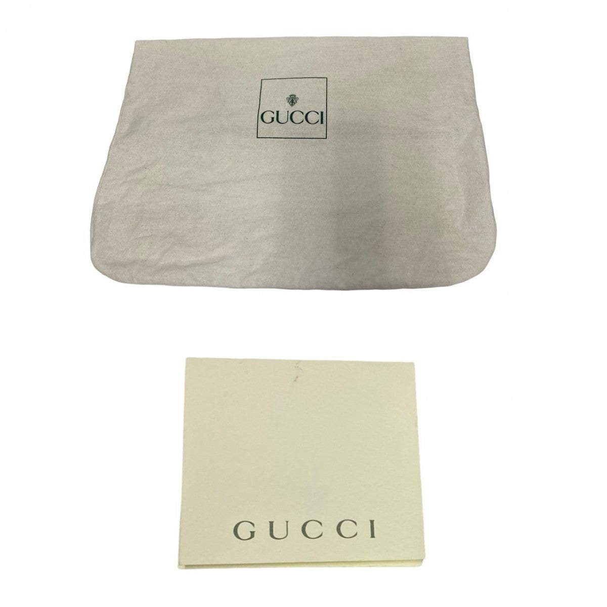 GUCCI Shoulder Bag Calfskin black Ready lock