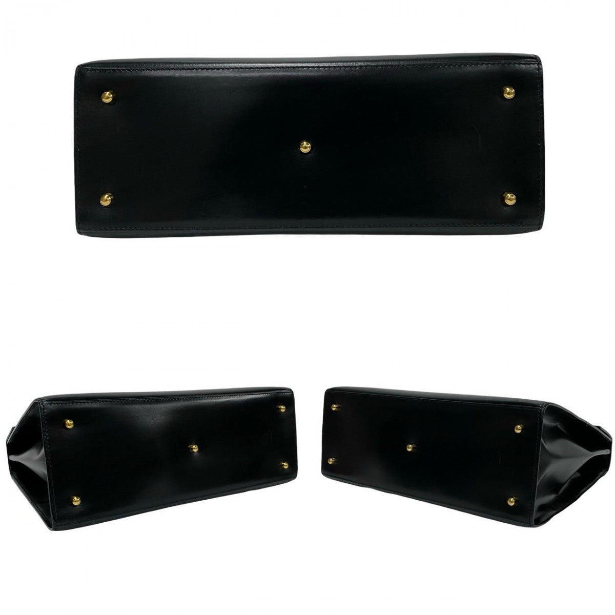 GUCCI Shoulder Bag Calfskin black Ready lock