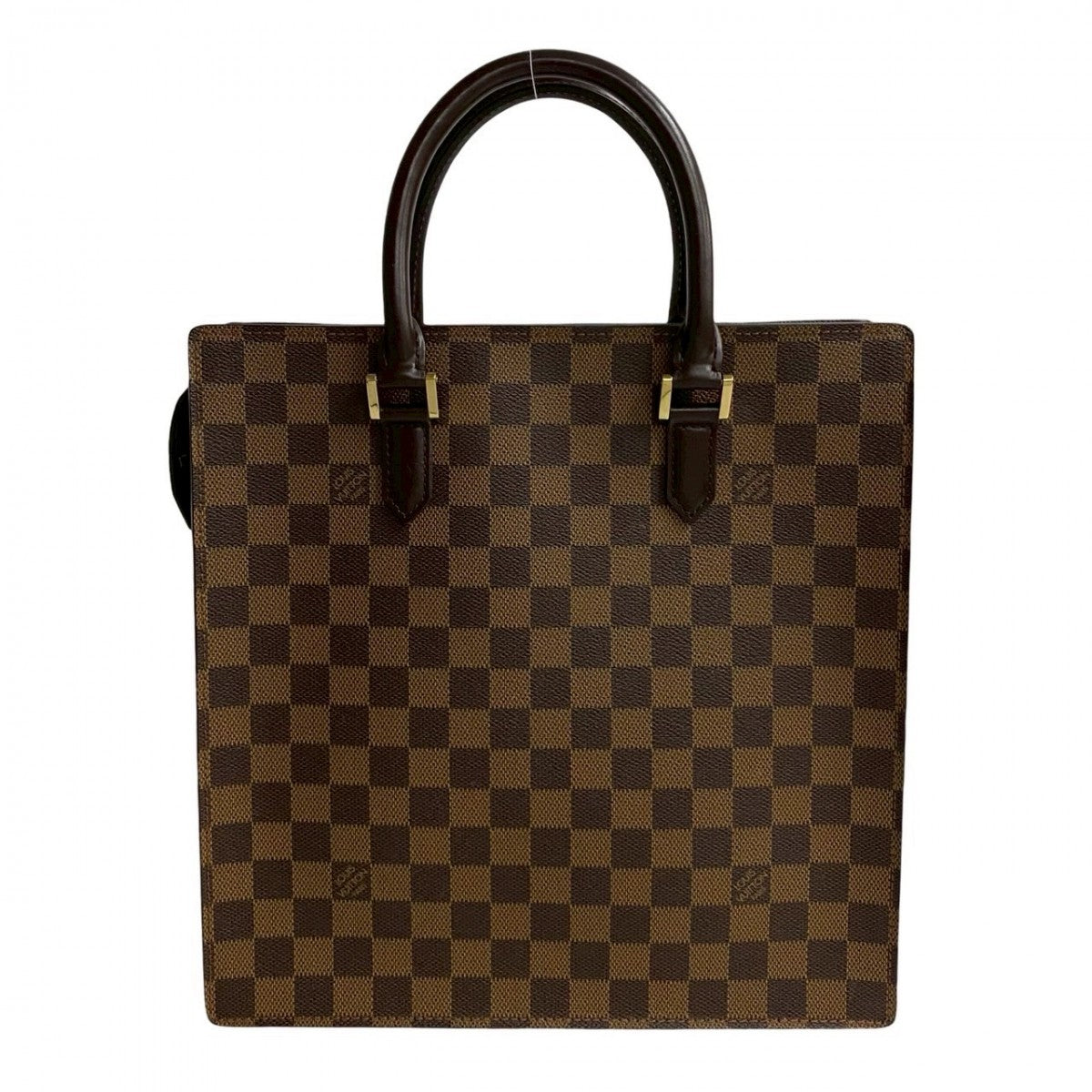 LOUIS VUITTON Handbag leather Brown Damier Venice PM
