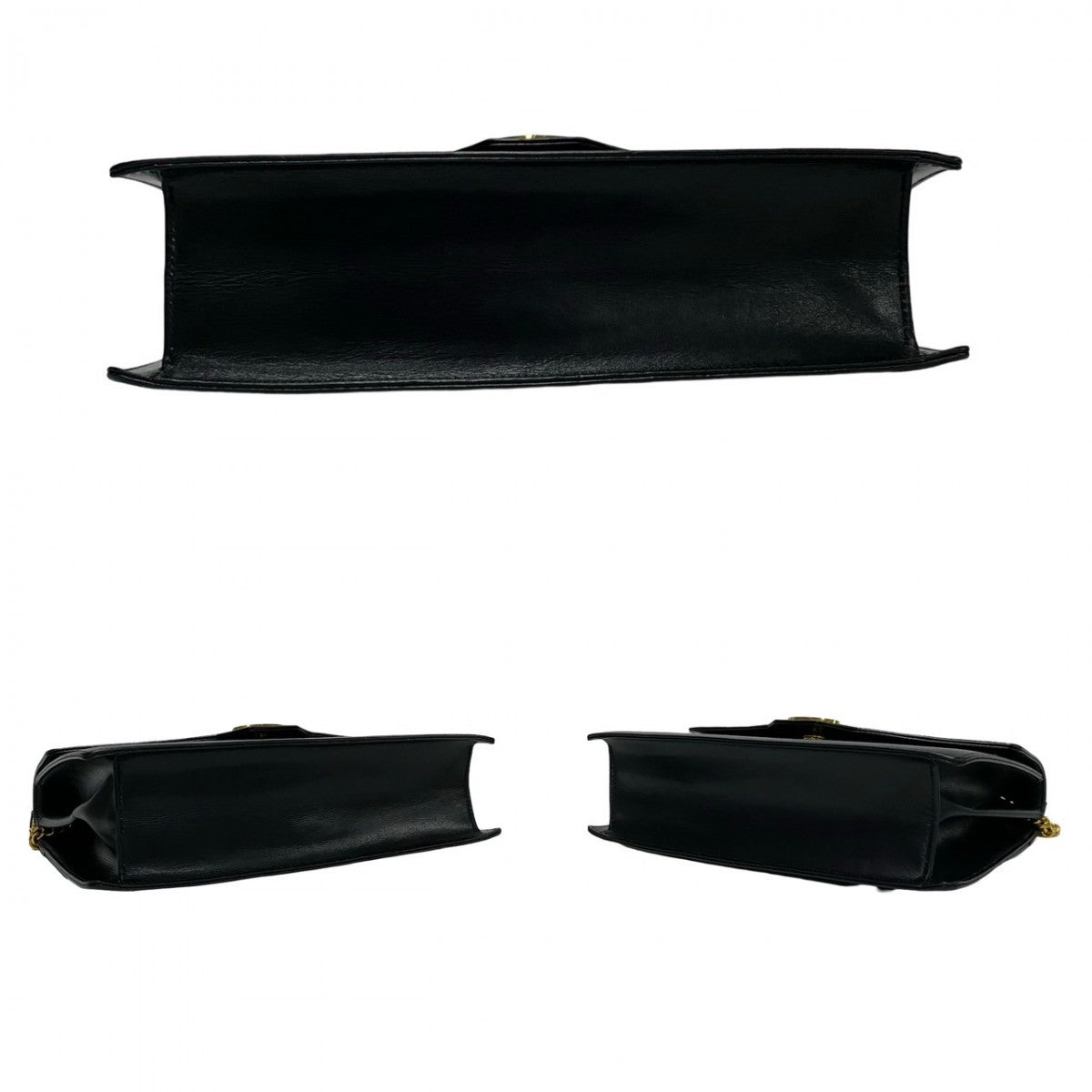 GUCCI Shoulder Bag Calfskin black