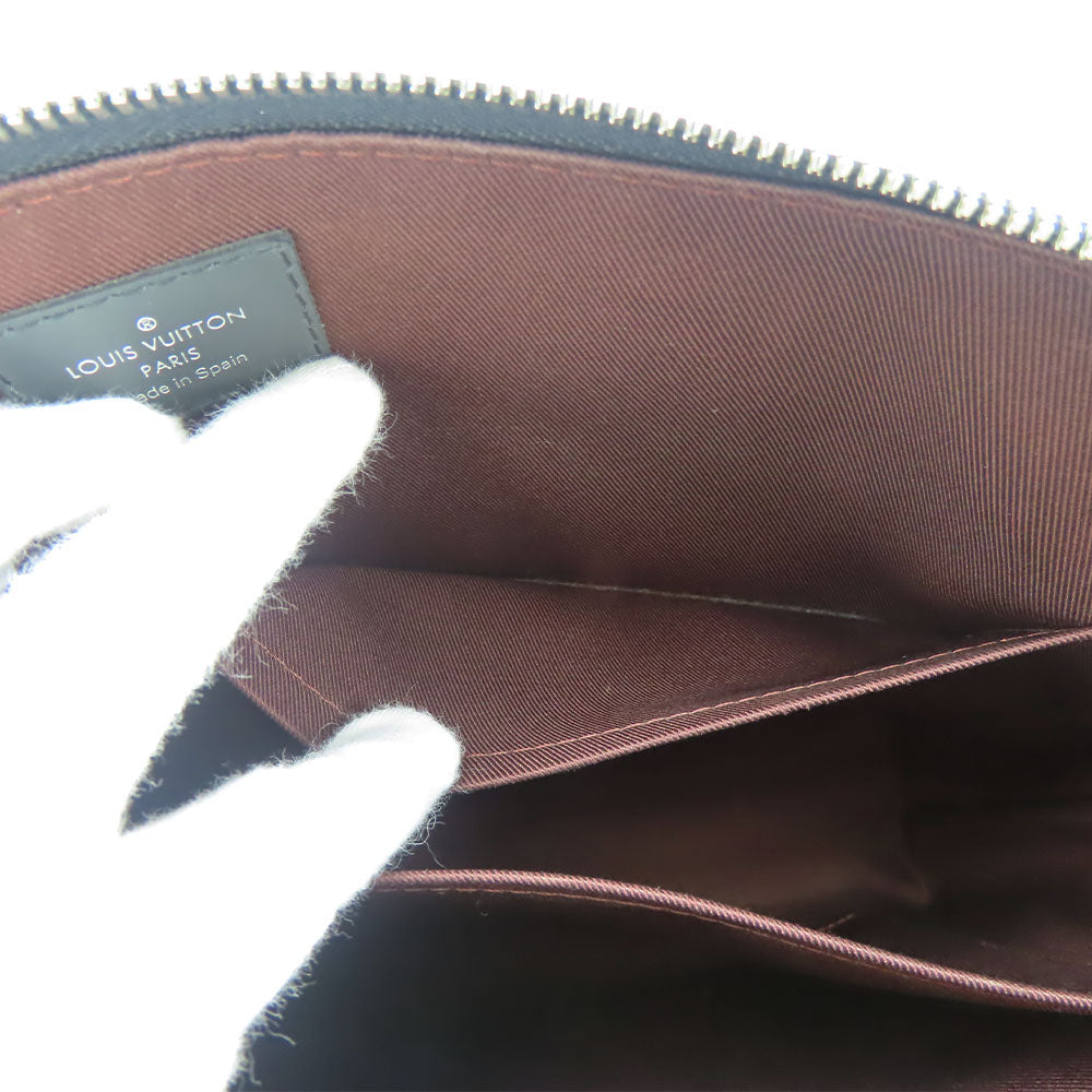 LOUIS VUITTON Business bag M54019 Monogram macacer Brown Porte Documan Jules PDJNM mens Used