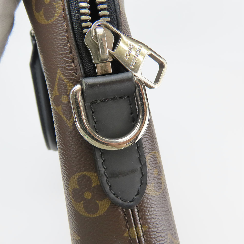 LOUIS VUITTON Business bag M54019 Monogram macacer Brown Porte Documan Jules PDJNM mens Used