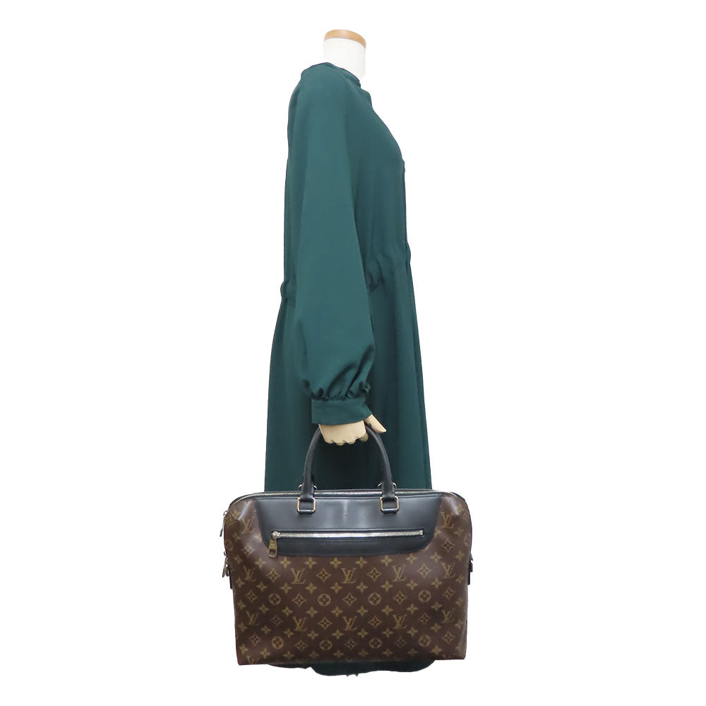 LOUIS VUITTON Business bag M54019 Monogram macacer Brown Porte Documan Jules PDJNM mens Used
