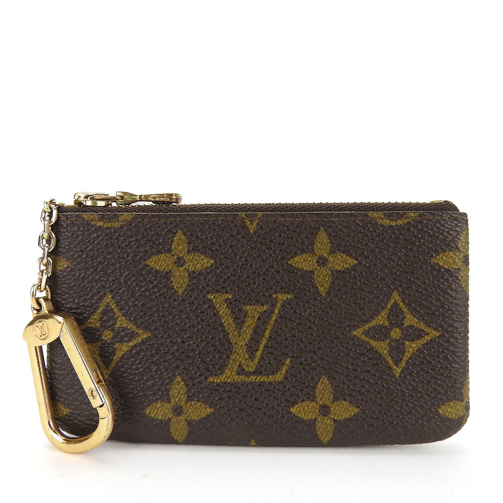 LOUIS VUITTON Coin case M62650 Monogram Brown Monogram Pochette Kle
