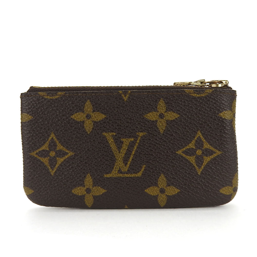 LOUIS VUITTON Coin case M62650 Monogram Brown Monogram Pochette Kle