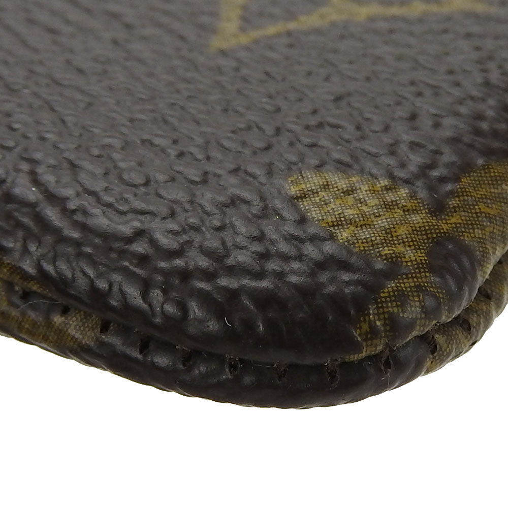 LOUIS VUITTON Coin case M62650 Monogram Brown Monogram Pochette Kle