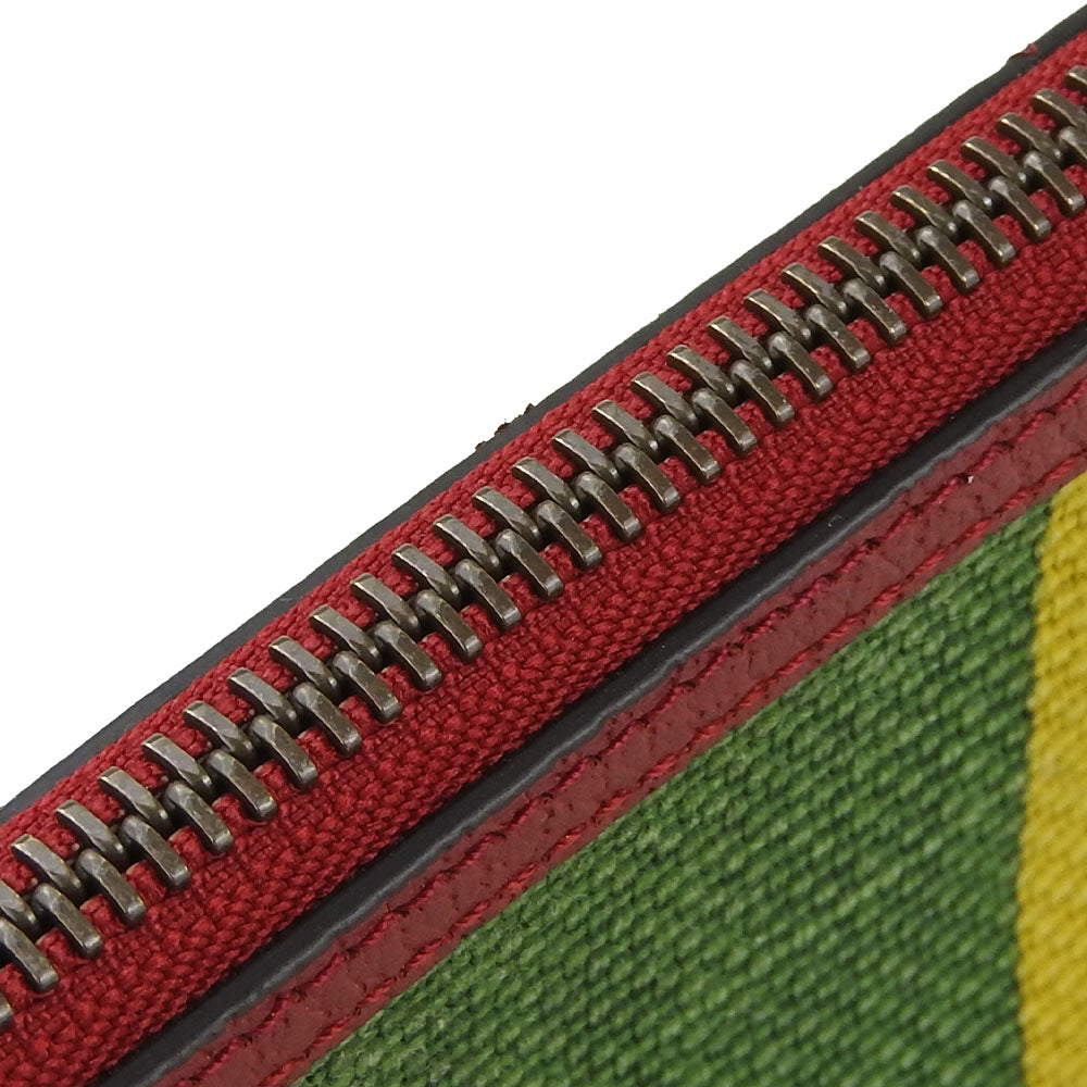 GUCCI Clutch bag 625602 Canvas, Leather multicolor Baiadera unisex(Unisex) Used