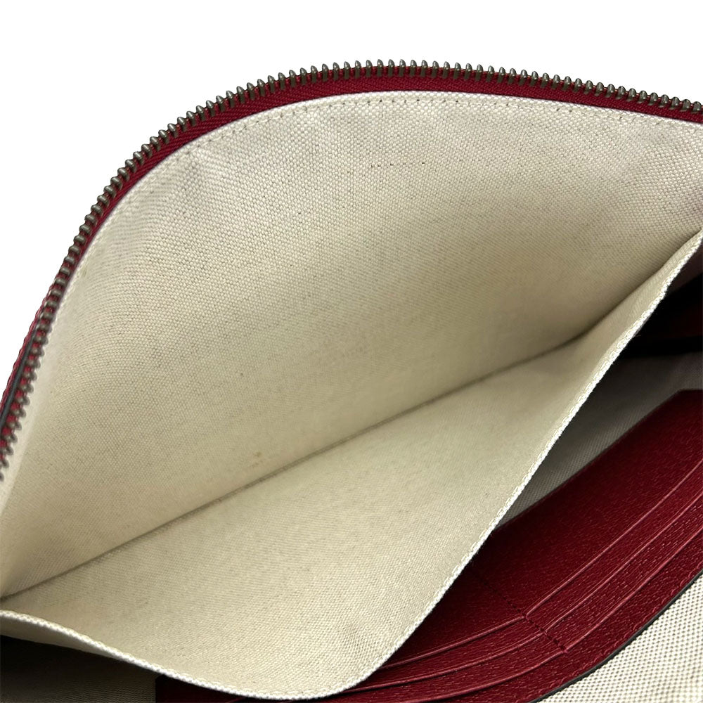 GUCCI Clutch bag 625602 Canvas, Leather multicolor Baiadera unisex(Unisex) Used