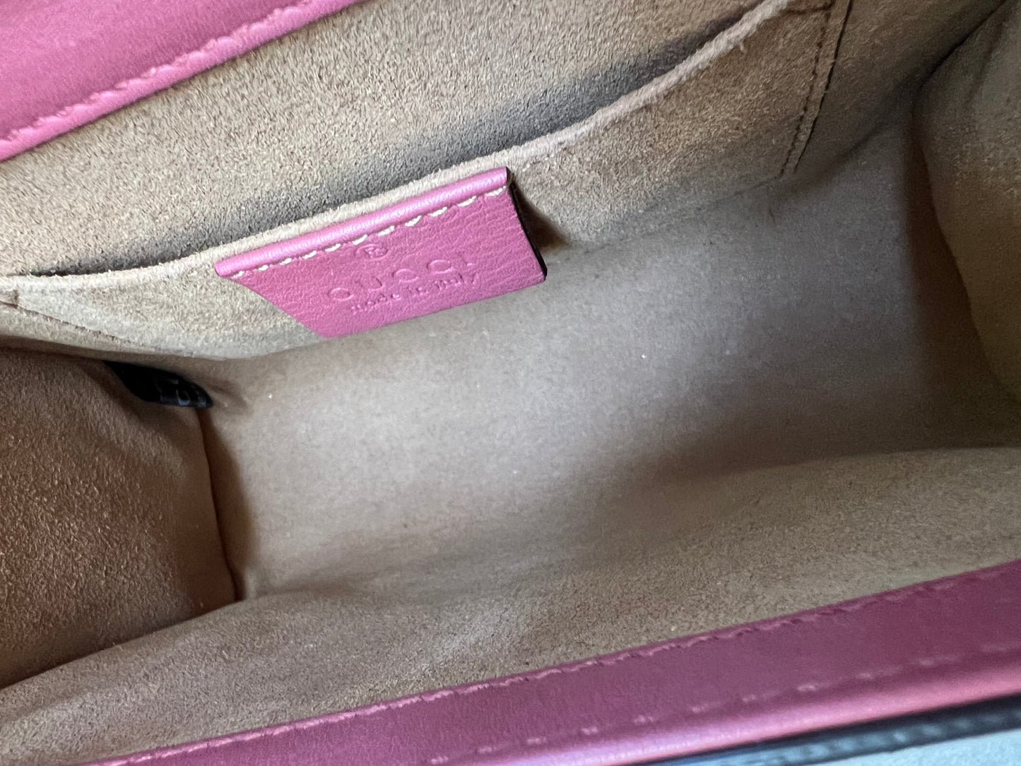 Gucci Small Padlock Blooms GG Supreme Bag