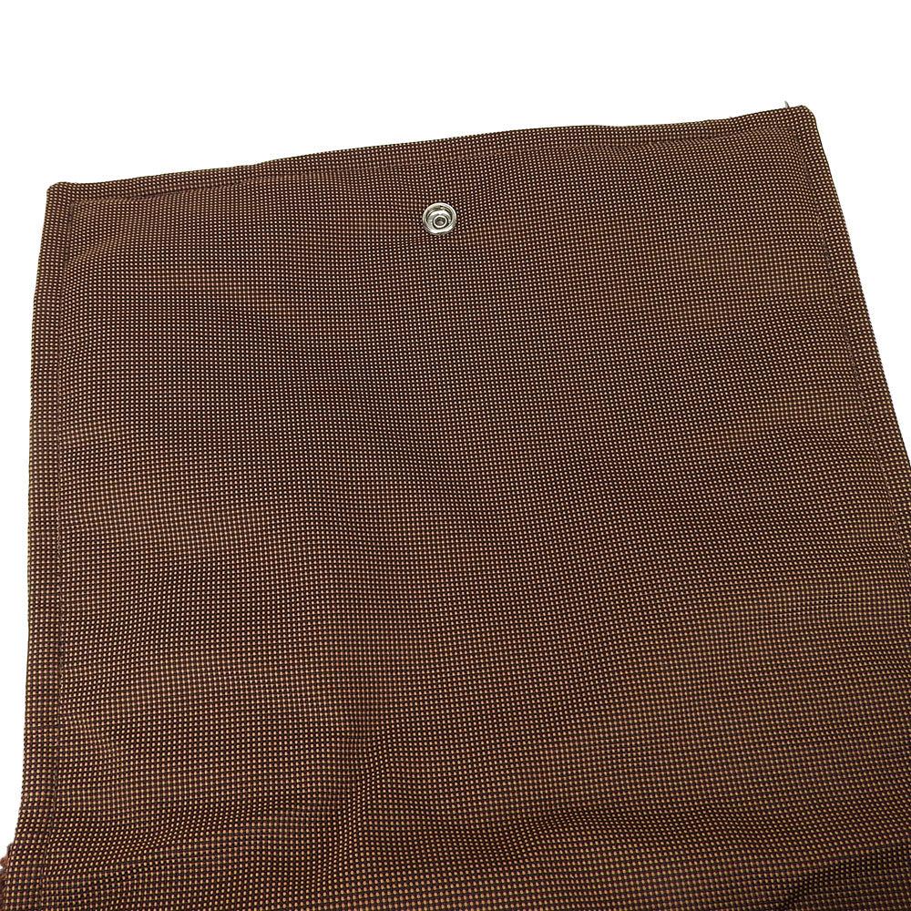 HERMES Shoulder Bag canvas Brown Her Line Bassus PM unisex(Unisex) Used