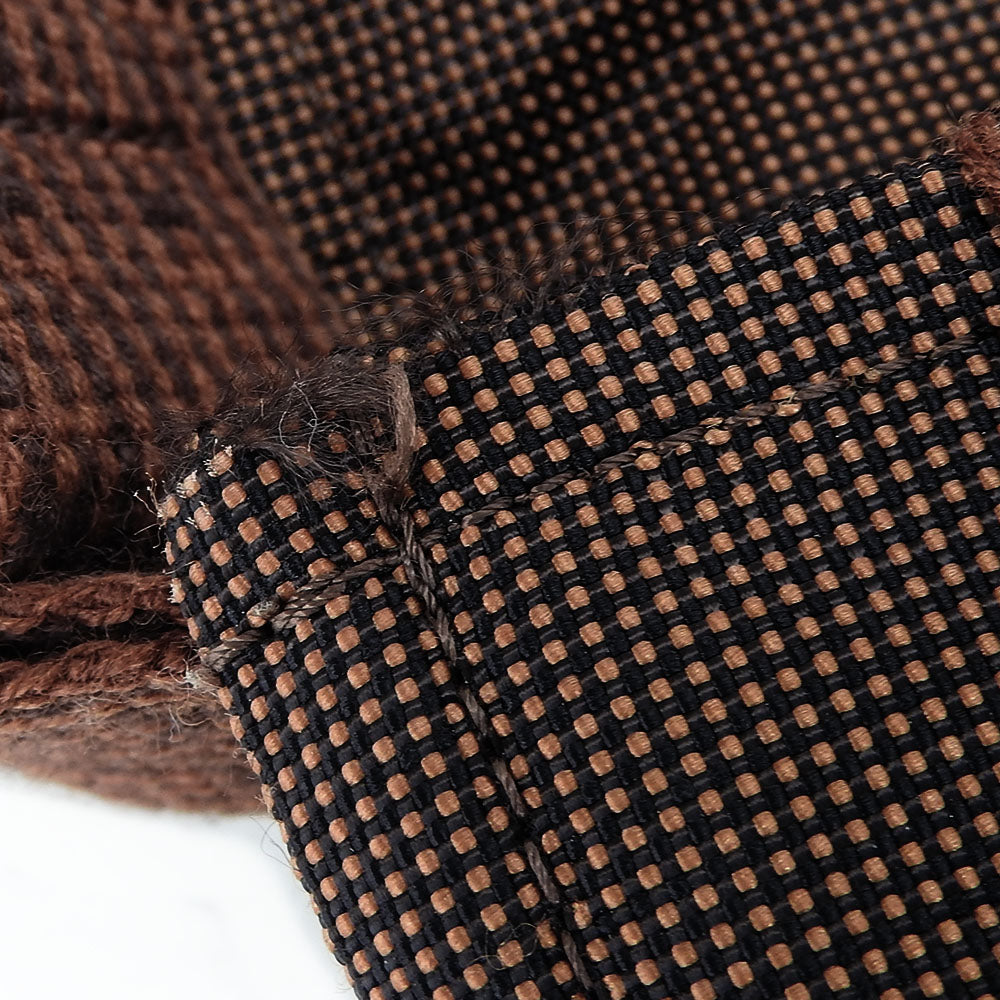 HERMES Shoulder Bag canvas Brown Her Line Bassus PM unisex(Unisex) Used