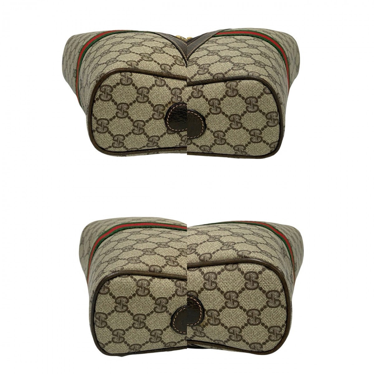 GUCCI Shoulder Bag leather Brown Sherry line