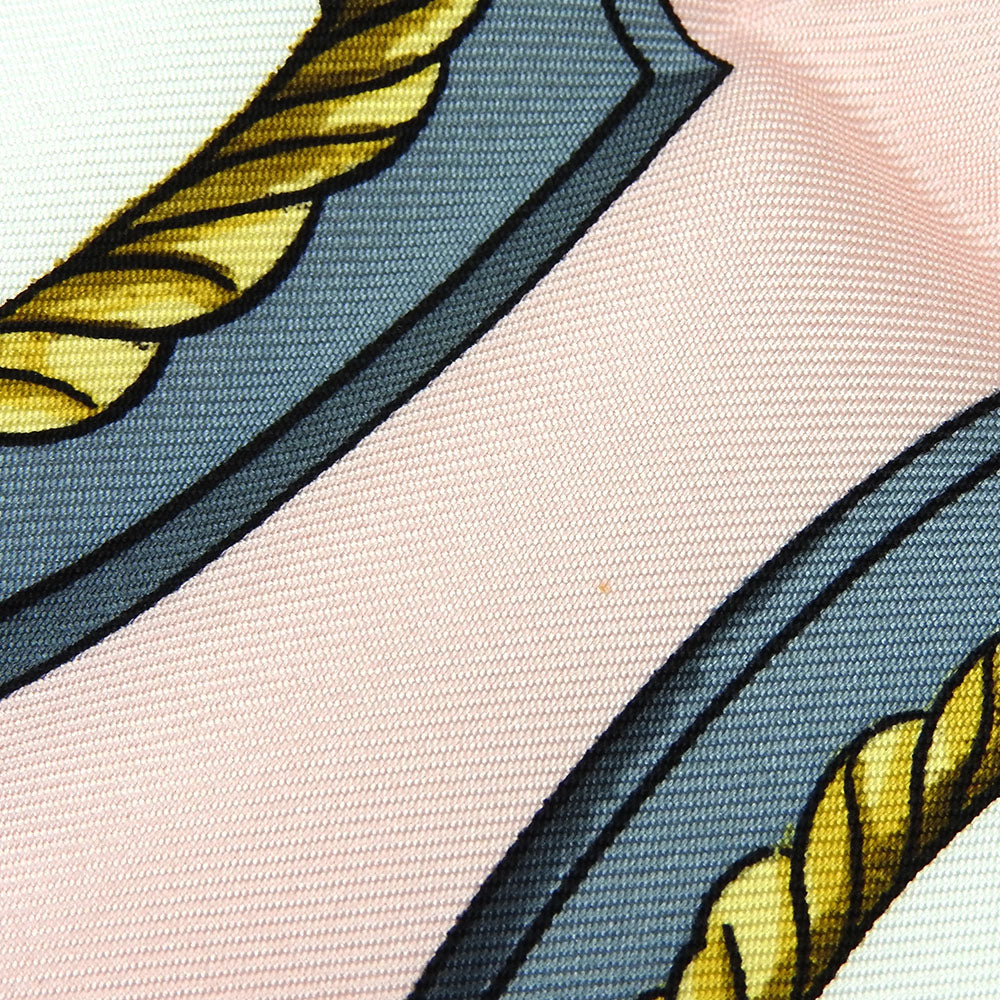HERMES scarf silk pink Carre90 Women Used
