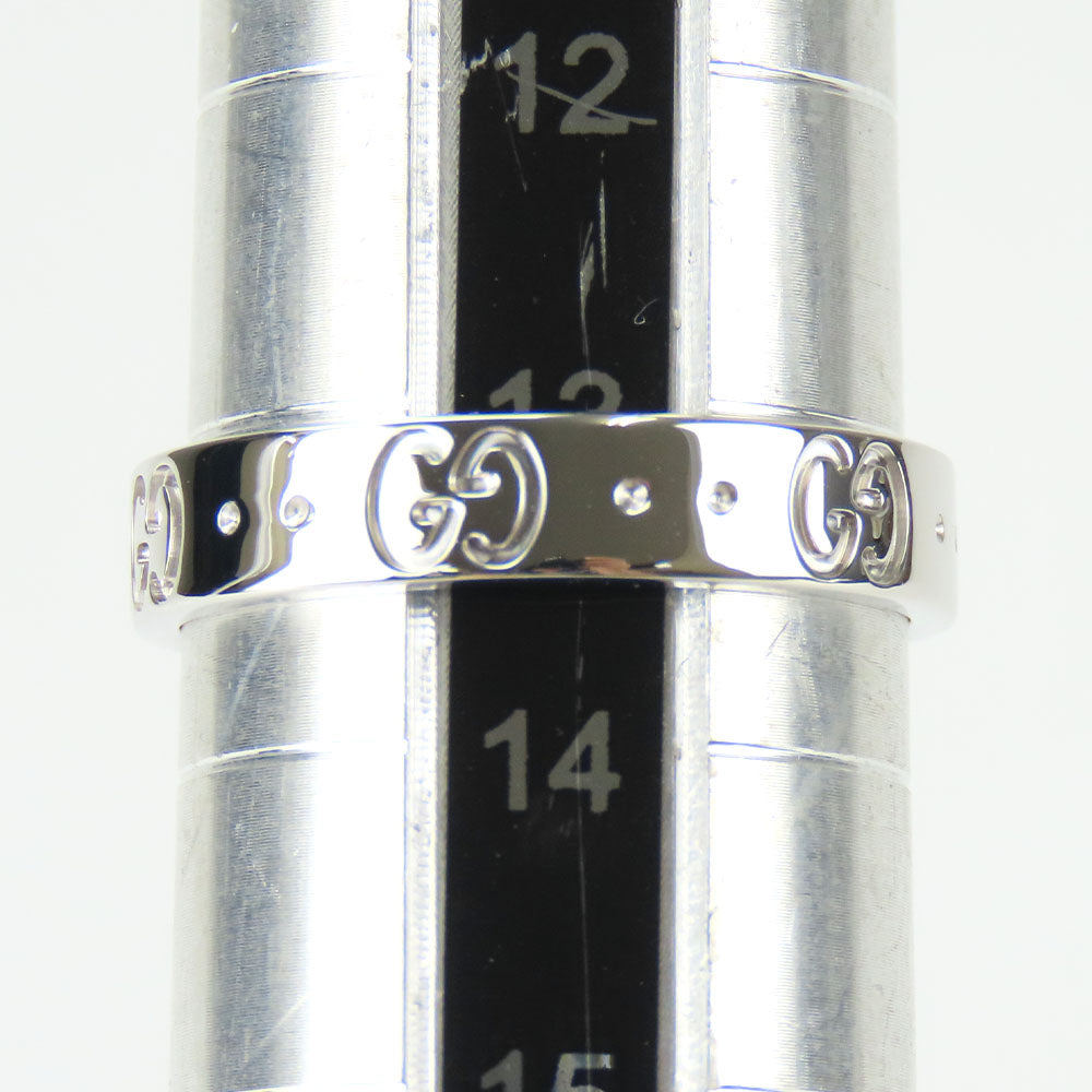 GUCCI Ring K18 white gold White gold Icon ring Women Used