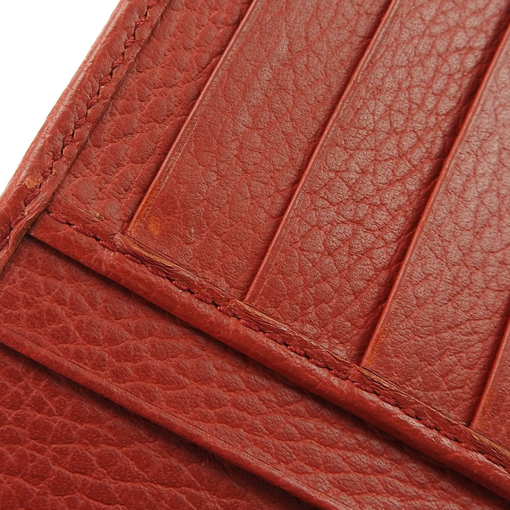 GUCCI Bifold Wallet 346058 GG canvas beige Women Used