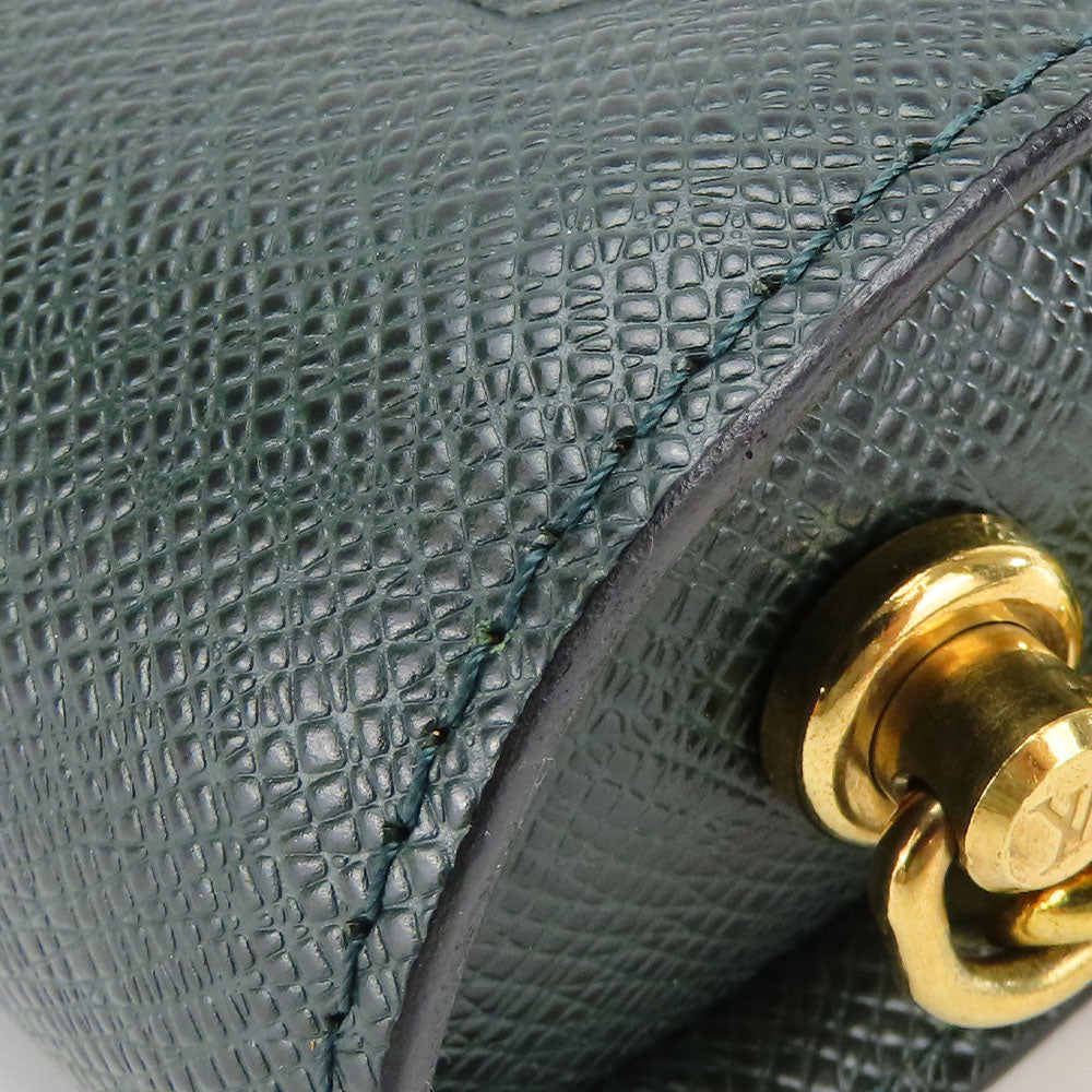 LOUIS VUITTON business bag M30184 Taiga green Baikal mens Used