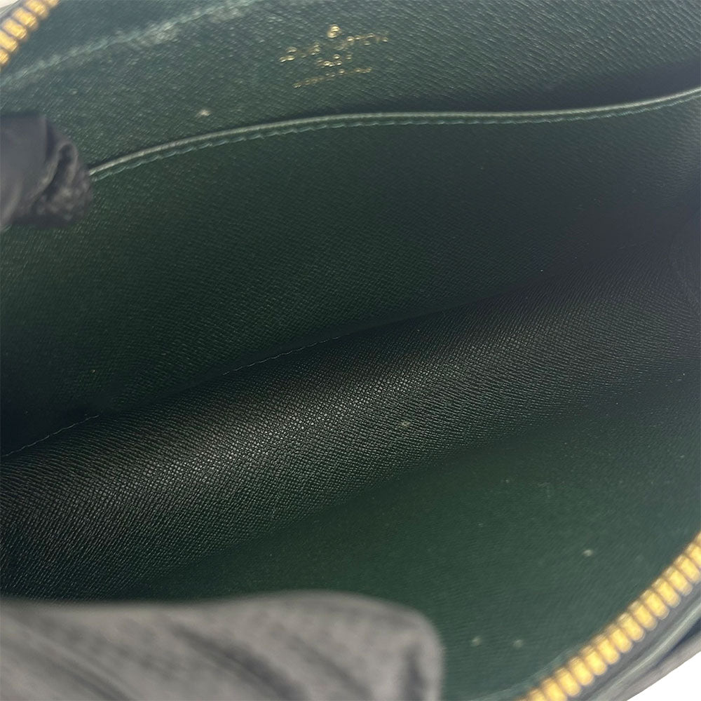 LOUIS VUITTON business bag M30184 Taiga green Baikal mens Used