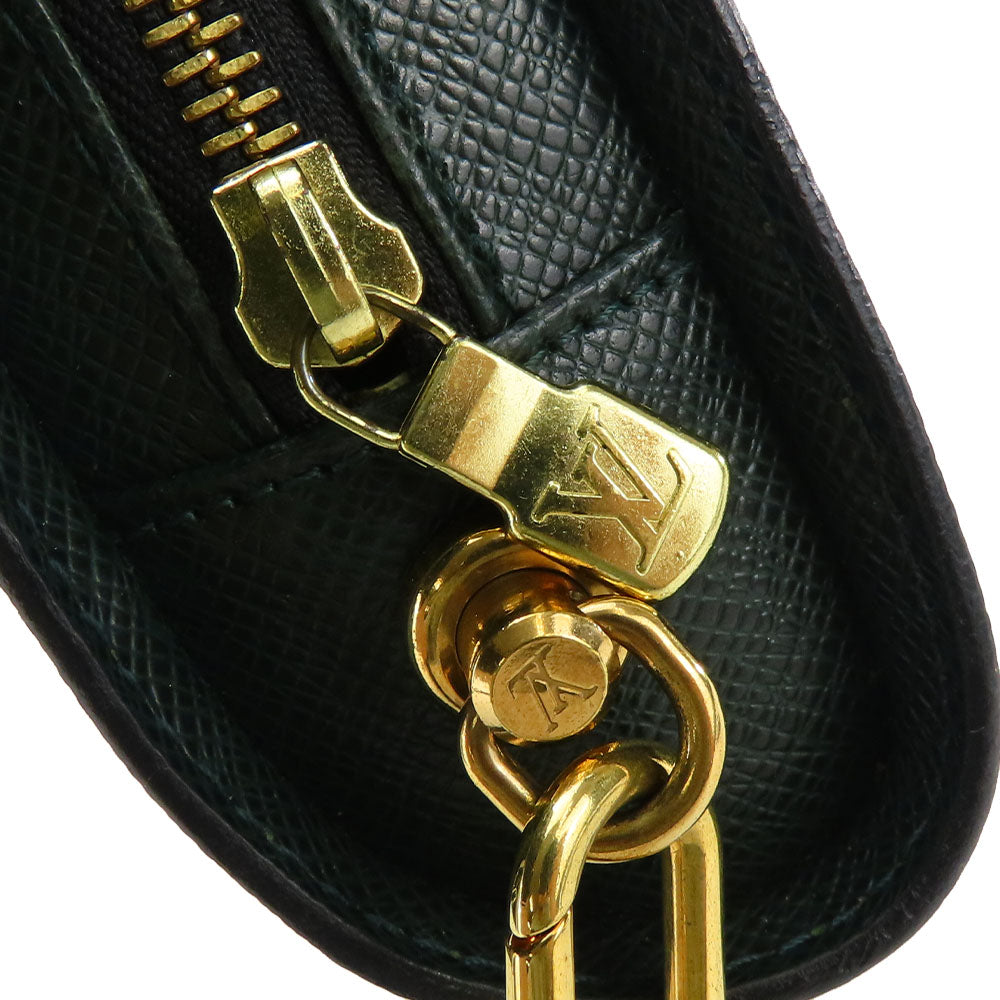 LOUIS VUITTON business bag M30184 Taiga green Baikal mens Used