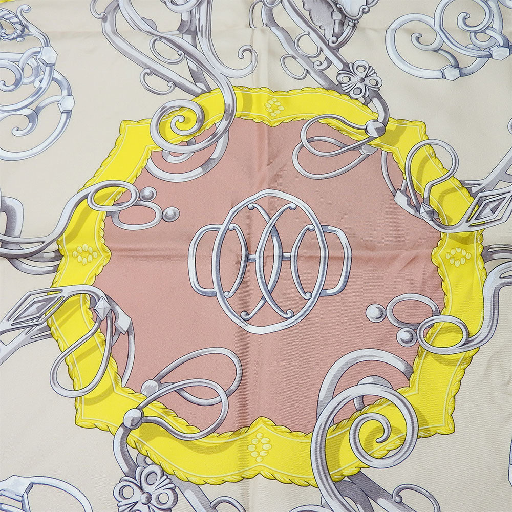 HERMES scarf silk multicolor Carre90 Women Used