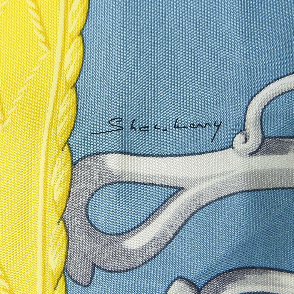 HERMES scarf silk multicolor Carre90 Women Used