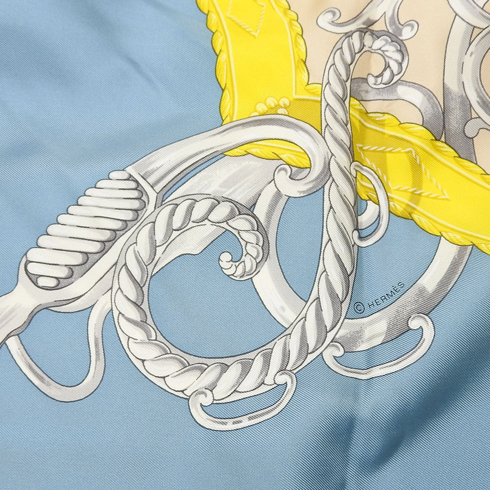 HERMES scarf silk multicolor Carre90 Women Used