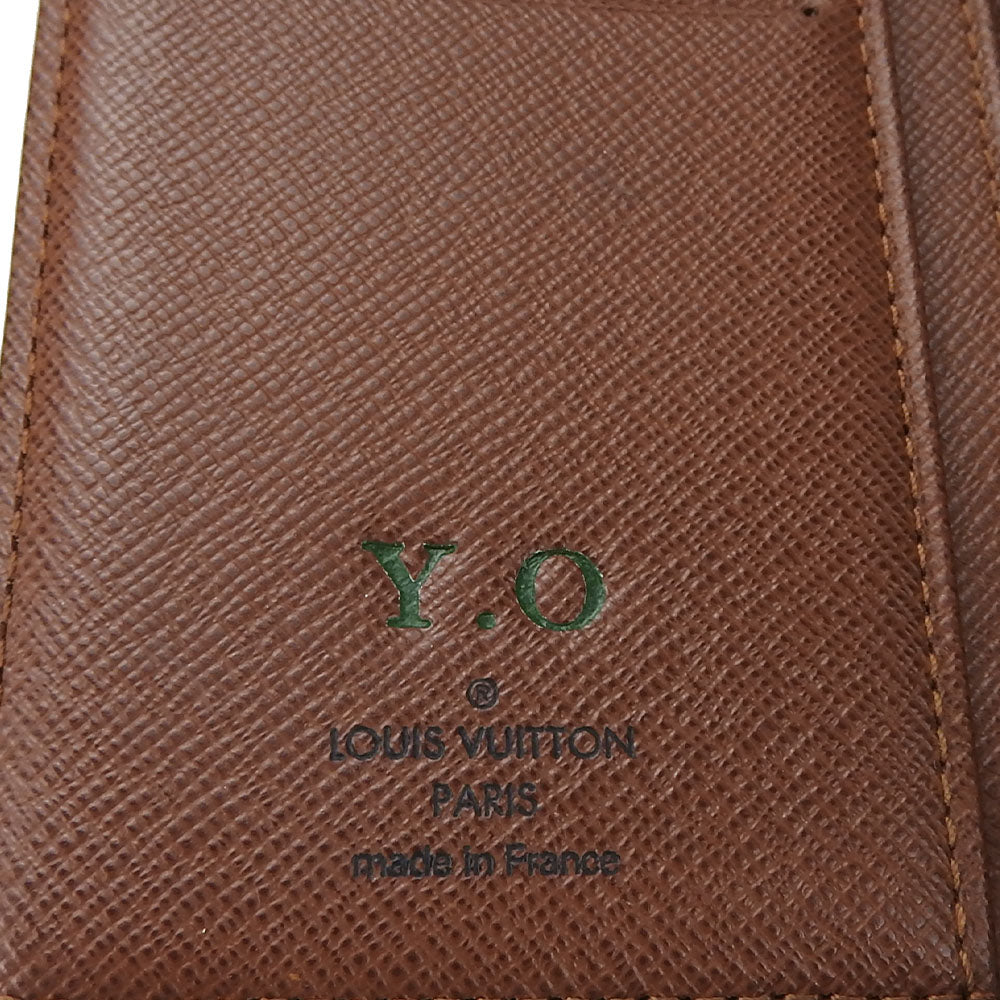 LOUIS VUITTON Bifold Wallet M61674 Monogram Brown Portefeuille Vienova Women Used